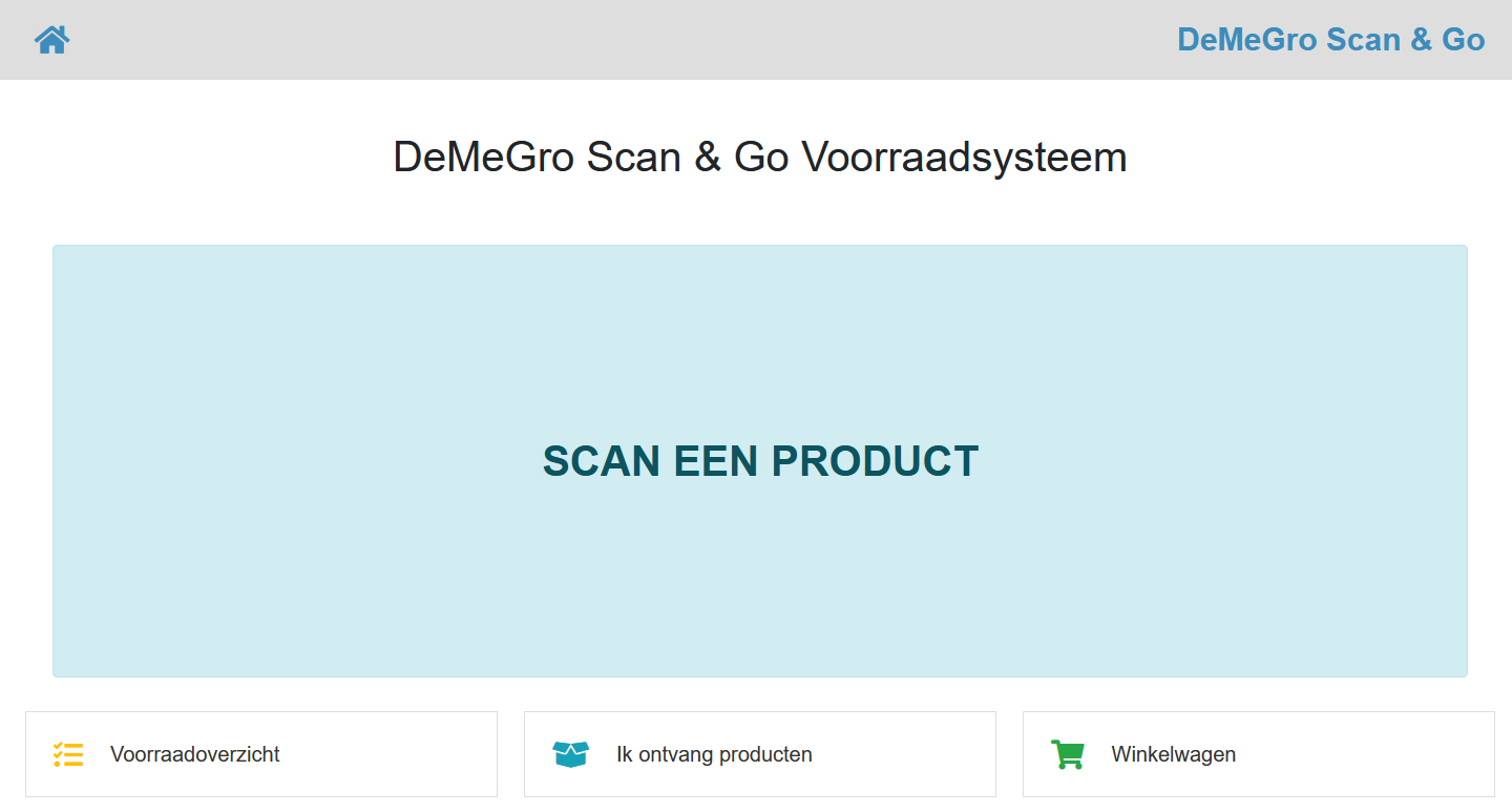 Scan & Go - Scannen product